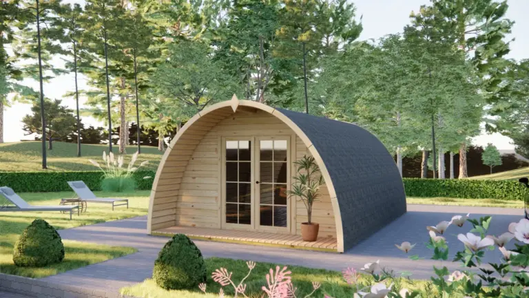 Glamping Pod 6m x 4m, 24 m², exterior view