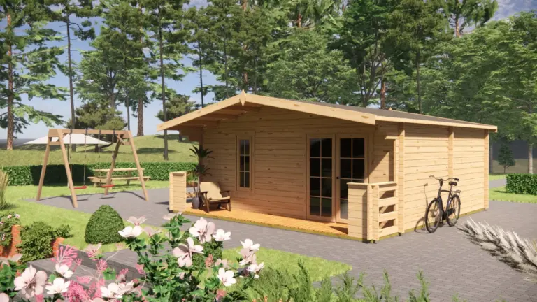 Log Cabin 27 m², exterior view 6