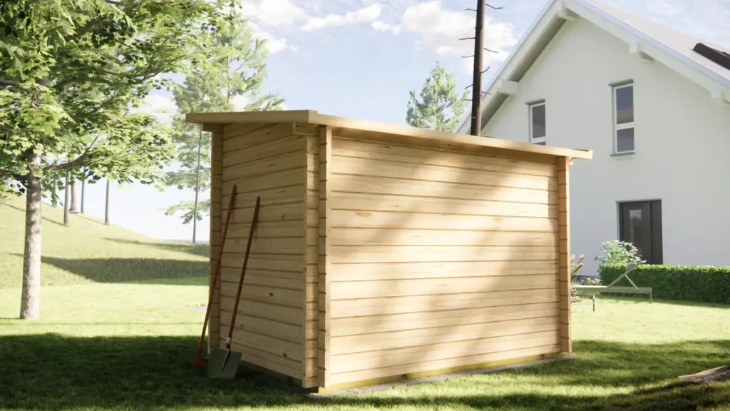 Summer House 3m x 2m, 5 m², exterior view
