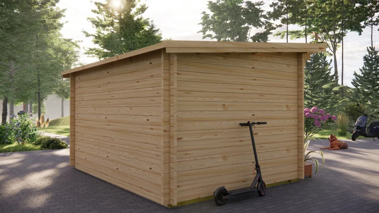 Summer House 4m x 3m, 10 m², exterior view 2
