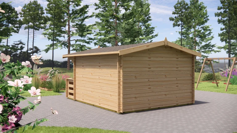 Summer House 4m x 4m, 13.8 m², exterior view 2