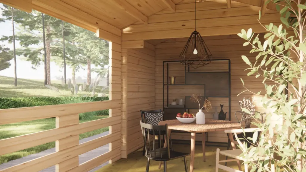 Summer House 5m x 3m, 13 m², exterior view 2